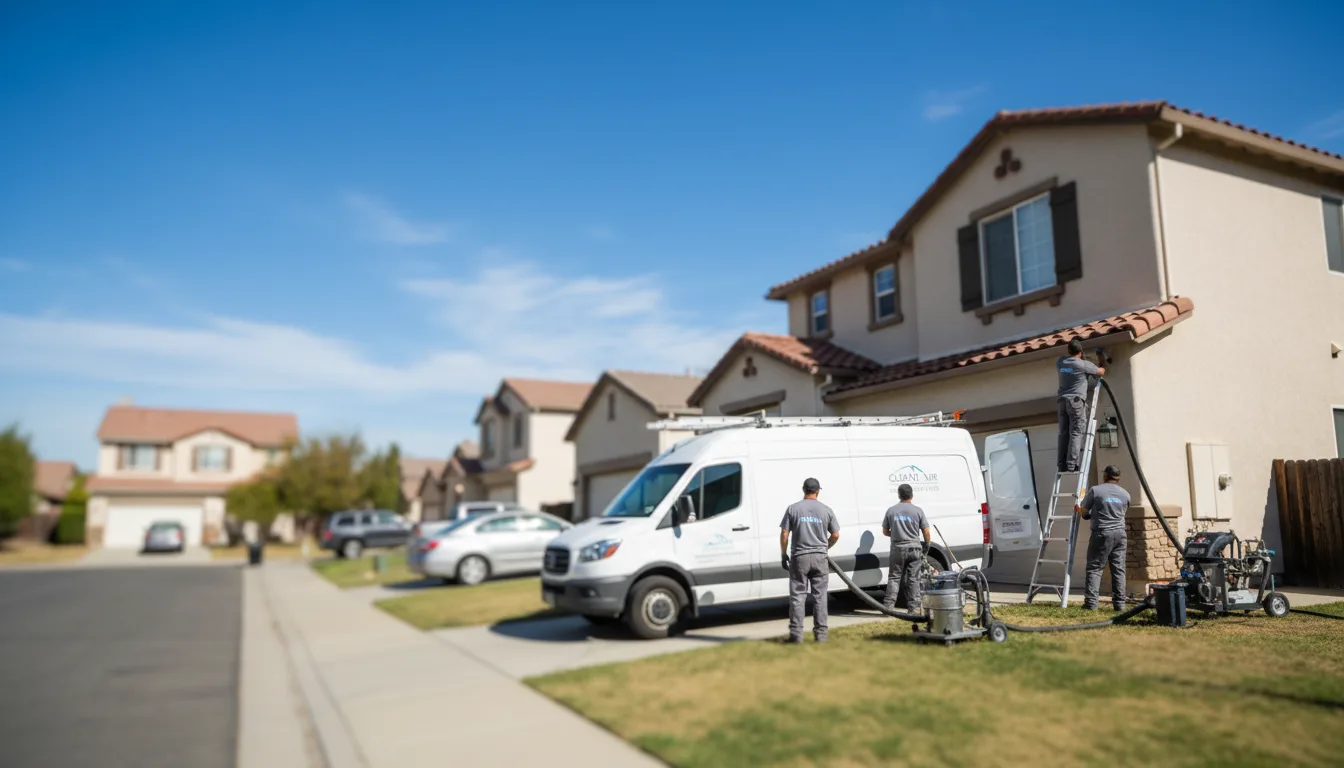 Air Duct Cleaning in Ivanhoe, CA near me